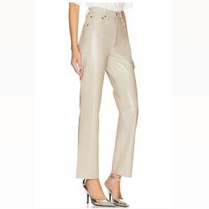 Agolde leather pants size 27